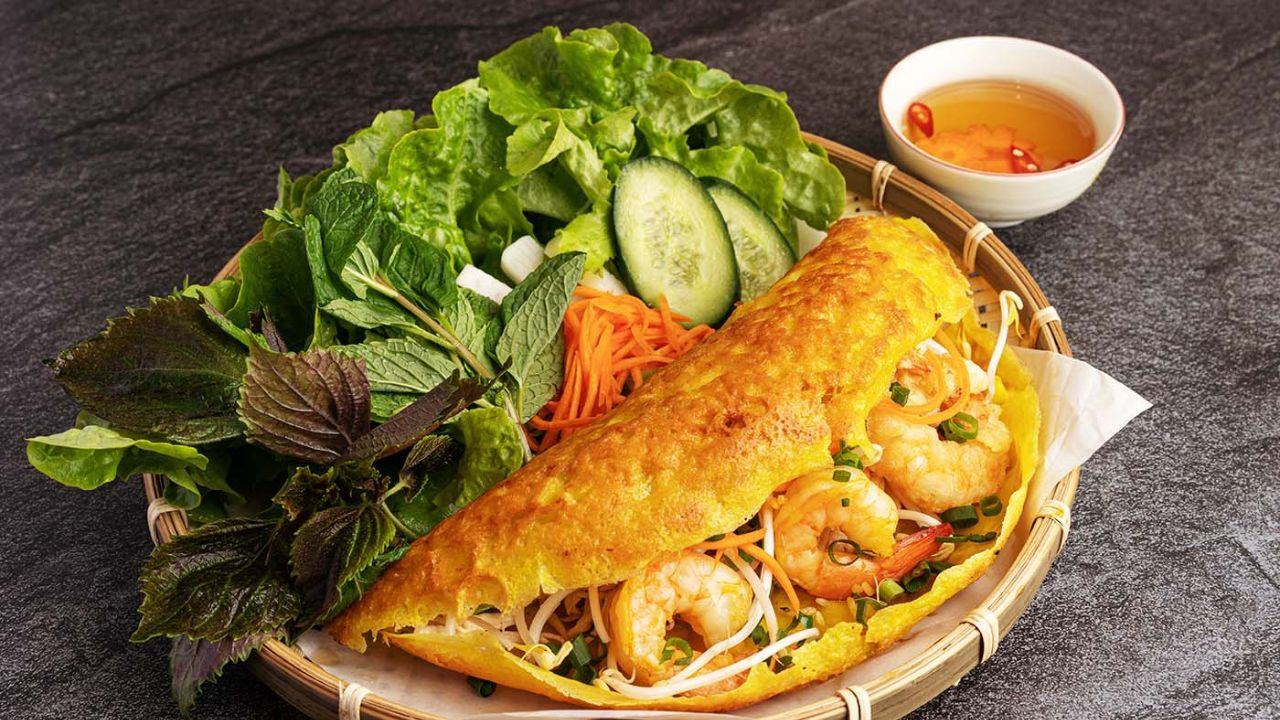 bánh xèo miền tây
