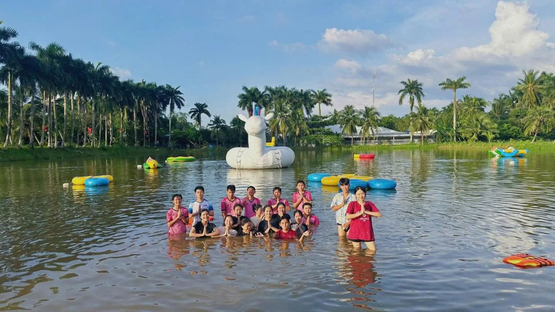 Team building thú vị tại Sala Cồn Sơn