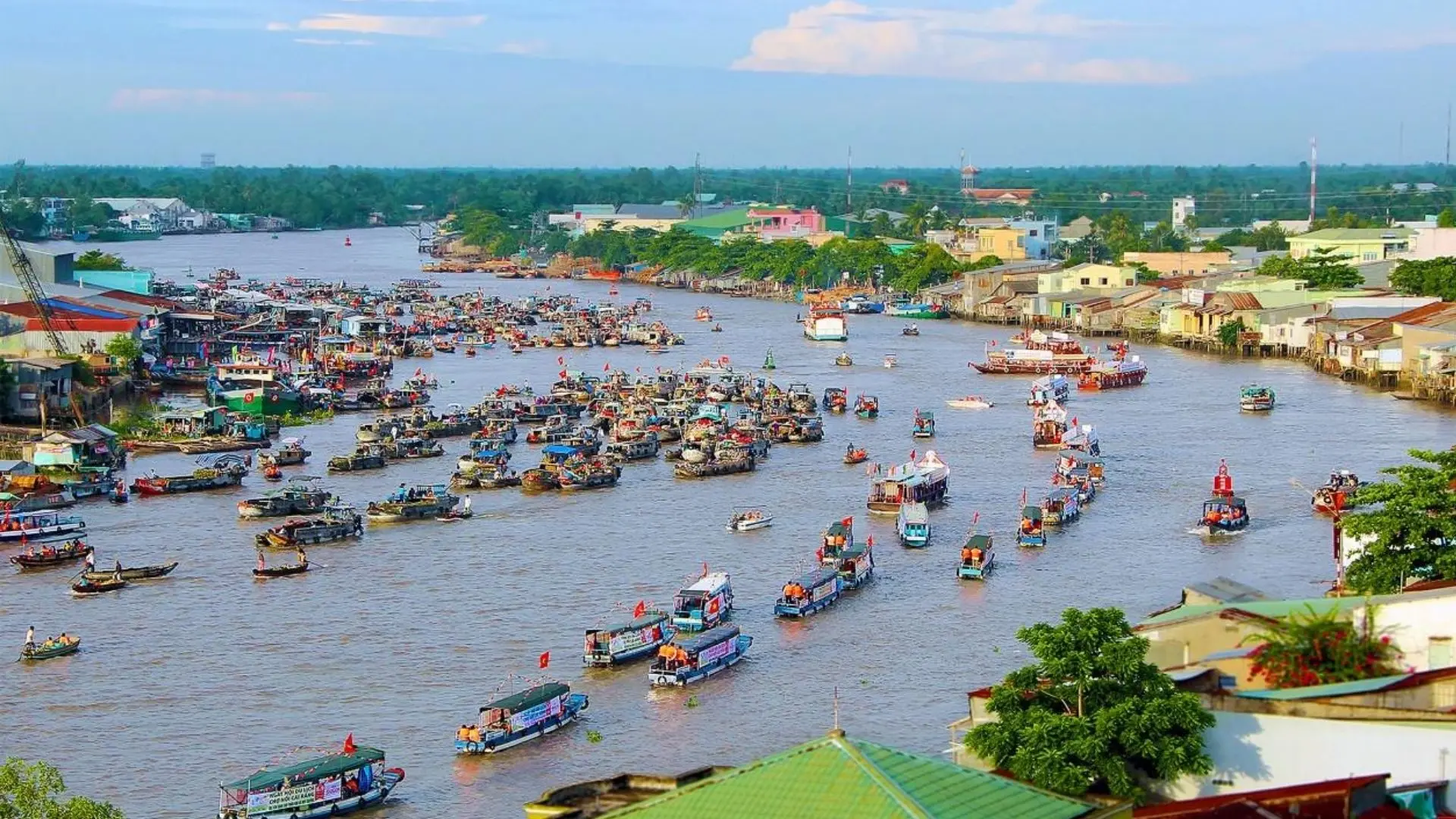Chợ nổi Cái Răng Cần Thơ