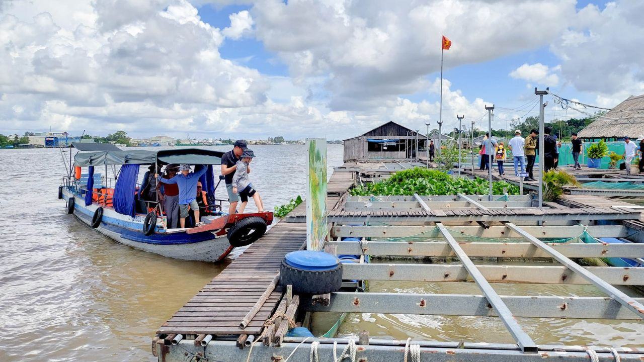 giá vé tham quan cồn sơn- bè cá bảy bon