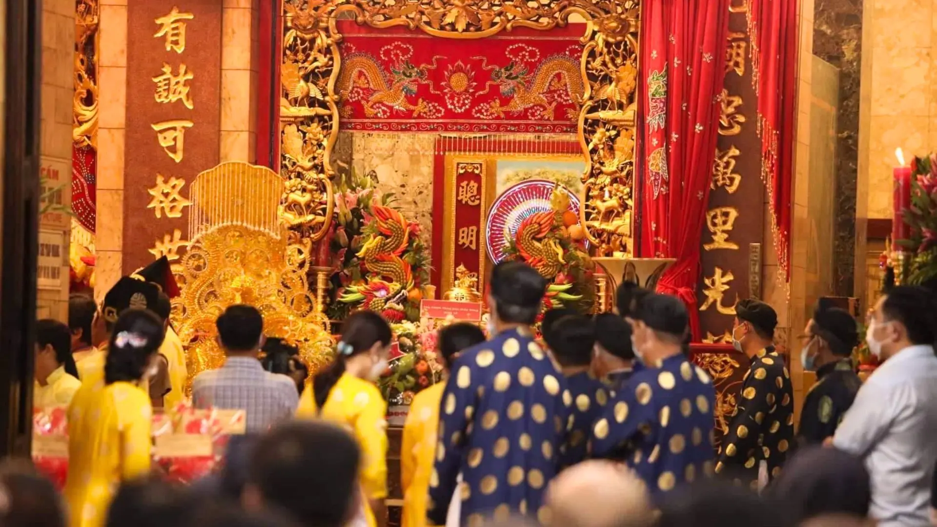 Lễ hội miếu bà chúa xứ tại châu đốc an giang