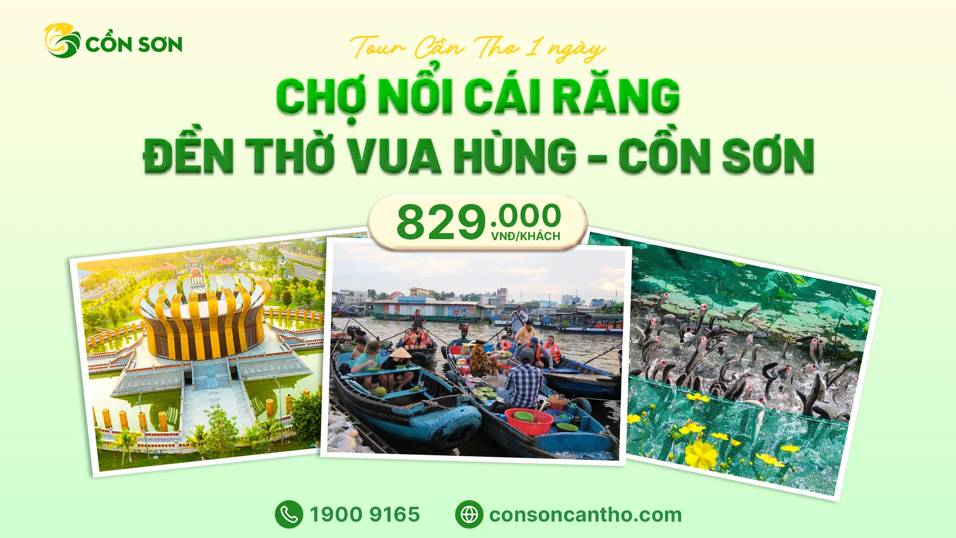tour cần thơ 1 ngày